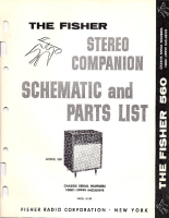 Fisher STEREO-COMPANION-560 - Service Manual 